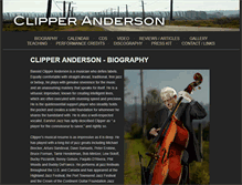 Tablet Screenshot of clipperanderson.com